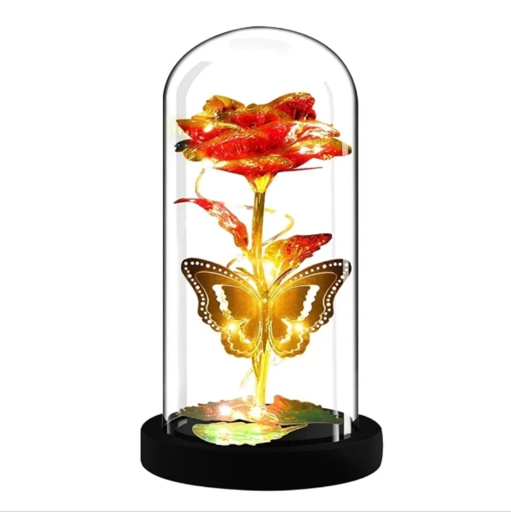 Beauty and The Beast Light Rose